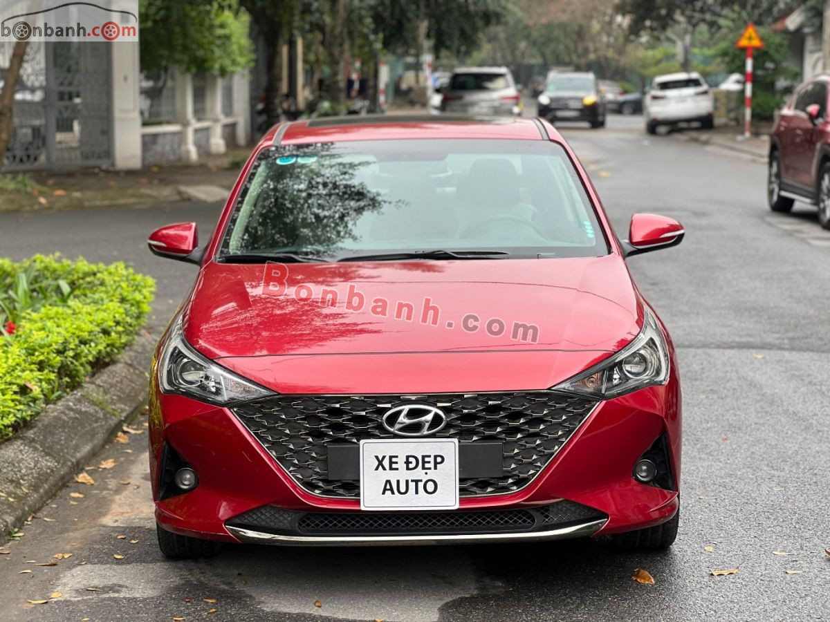 Hyundai Accent 1.4 AT Đặc Biệt 2022 Đỏ, Nội Thất Kem