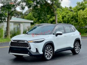 Xe Toyota Corolla Cross 1.8V 2021 Trắng, Nội Thất Đen