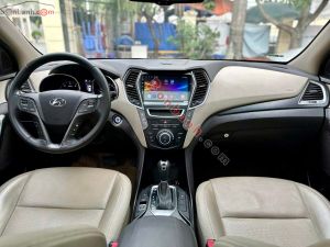 Xe Hyundai SantaFe 2.2L 4WD 2016 Nâu, Nội Thất Kem