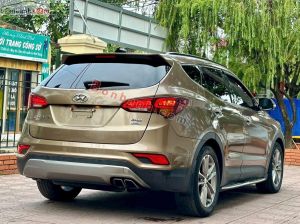 Xe Hyundai SantaFe 2.2L 4WD 2016 Nâu, Nội Thất Kem