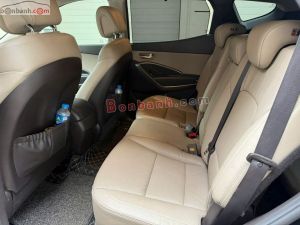 Xe Hyundai SantaFe 2.4L 4WD 2018 Đen, Nội Thất Kem